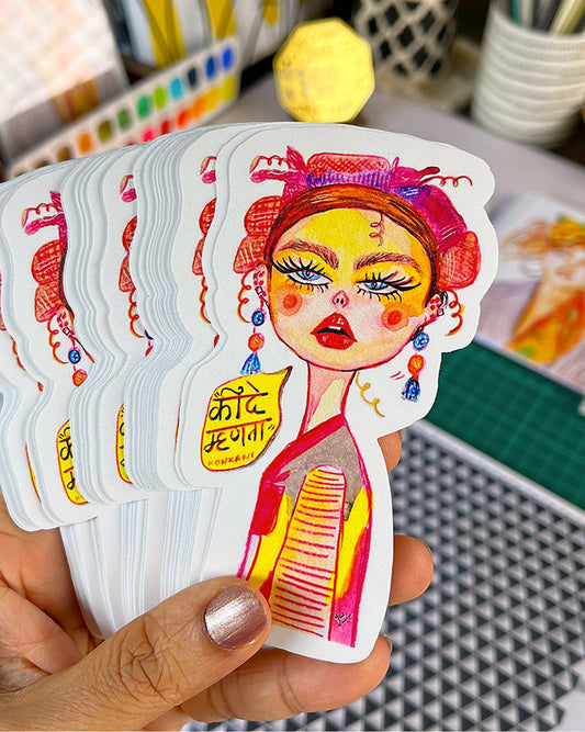 Ruby - Handmade Art Sticker