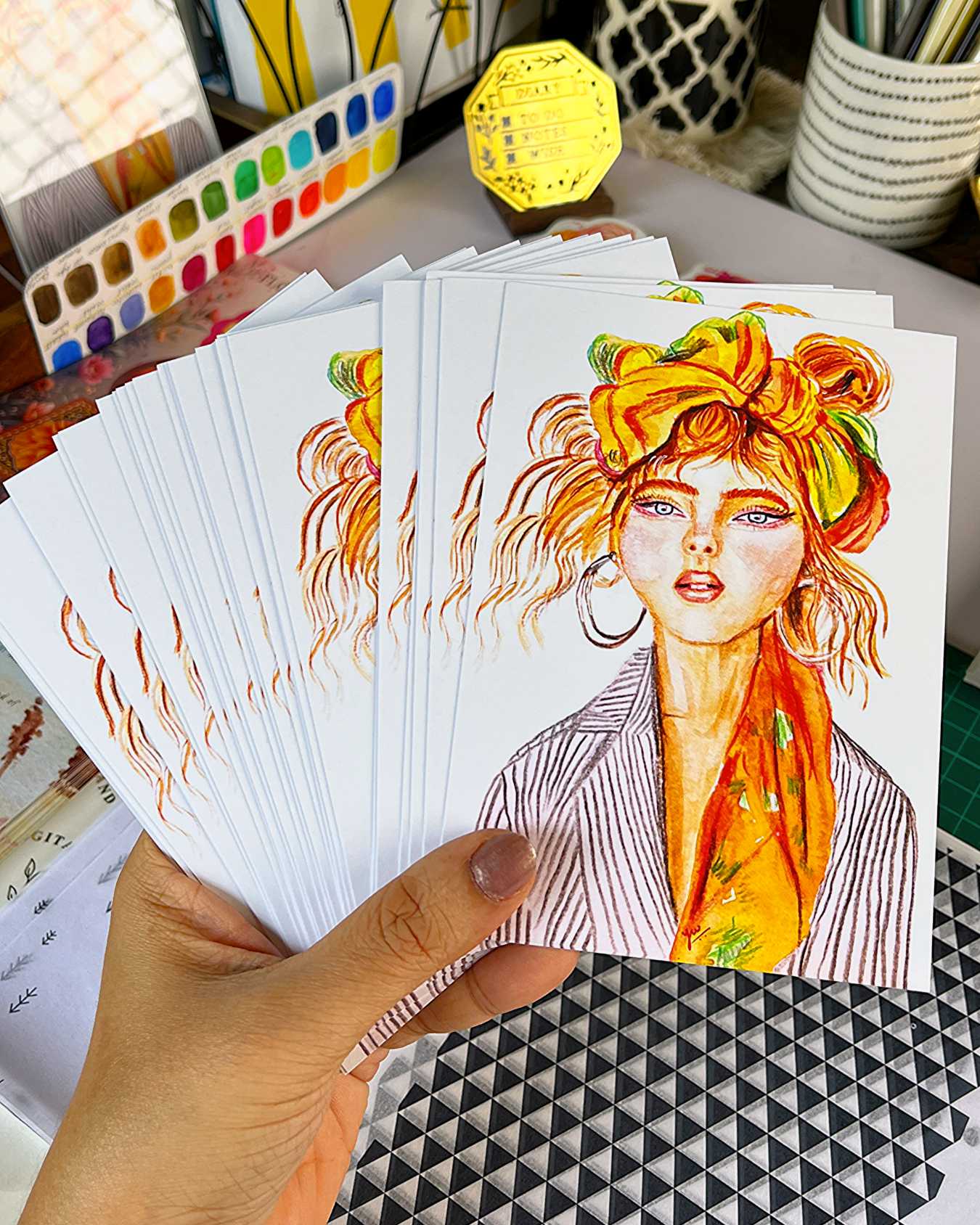 Sussegad Postcard — Konkani Inspired Illustrated Art
