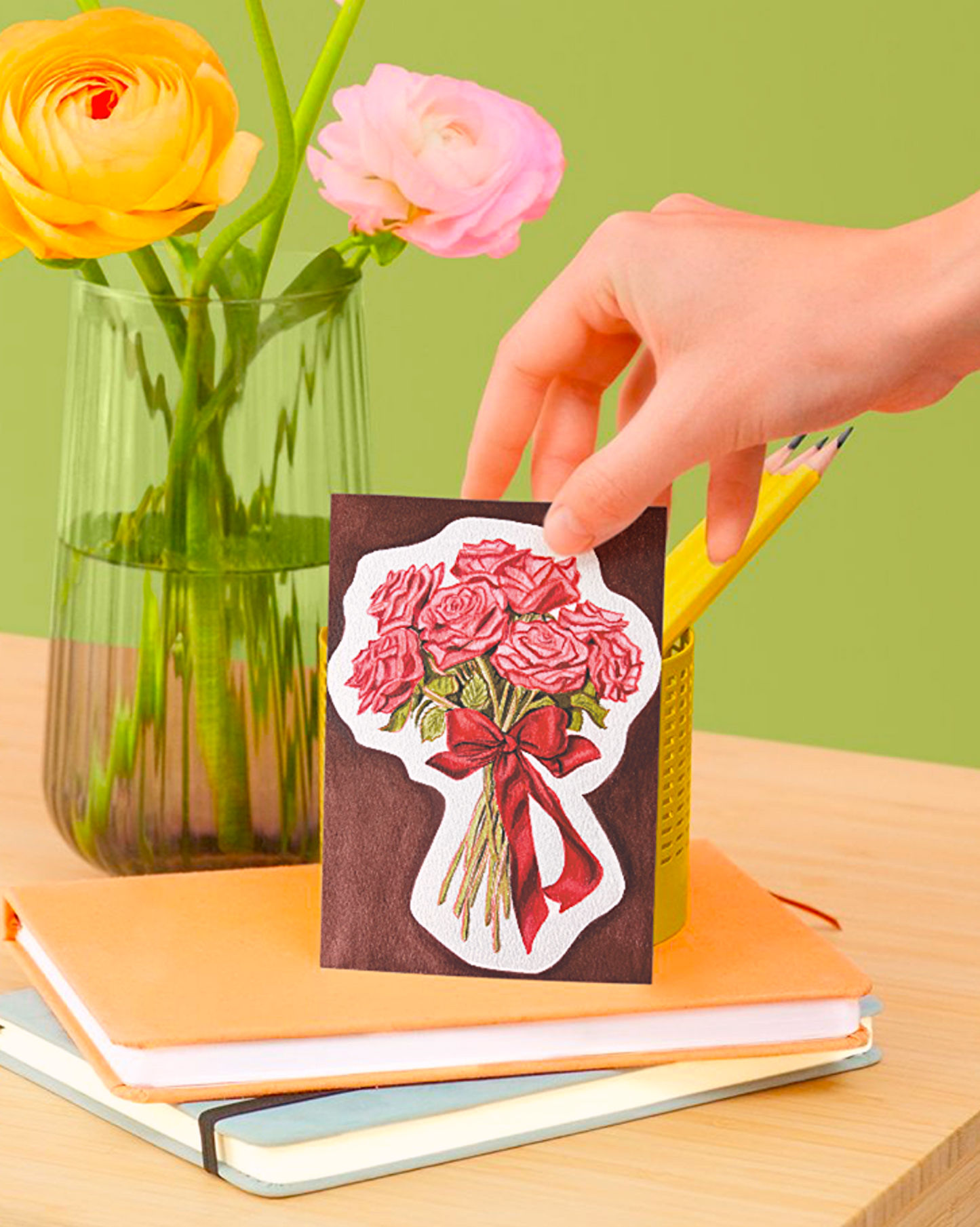 February Happy Mail ✉️                 A limited-edition art surprise in your mailbox