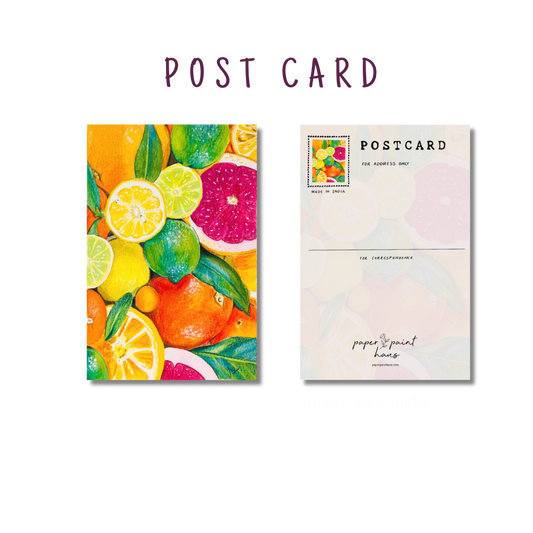 Farmer’s Basket — Handmade Market Postcards 🌿