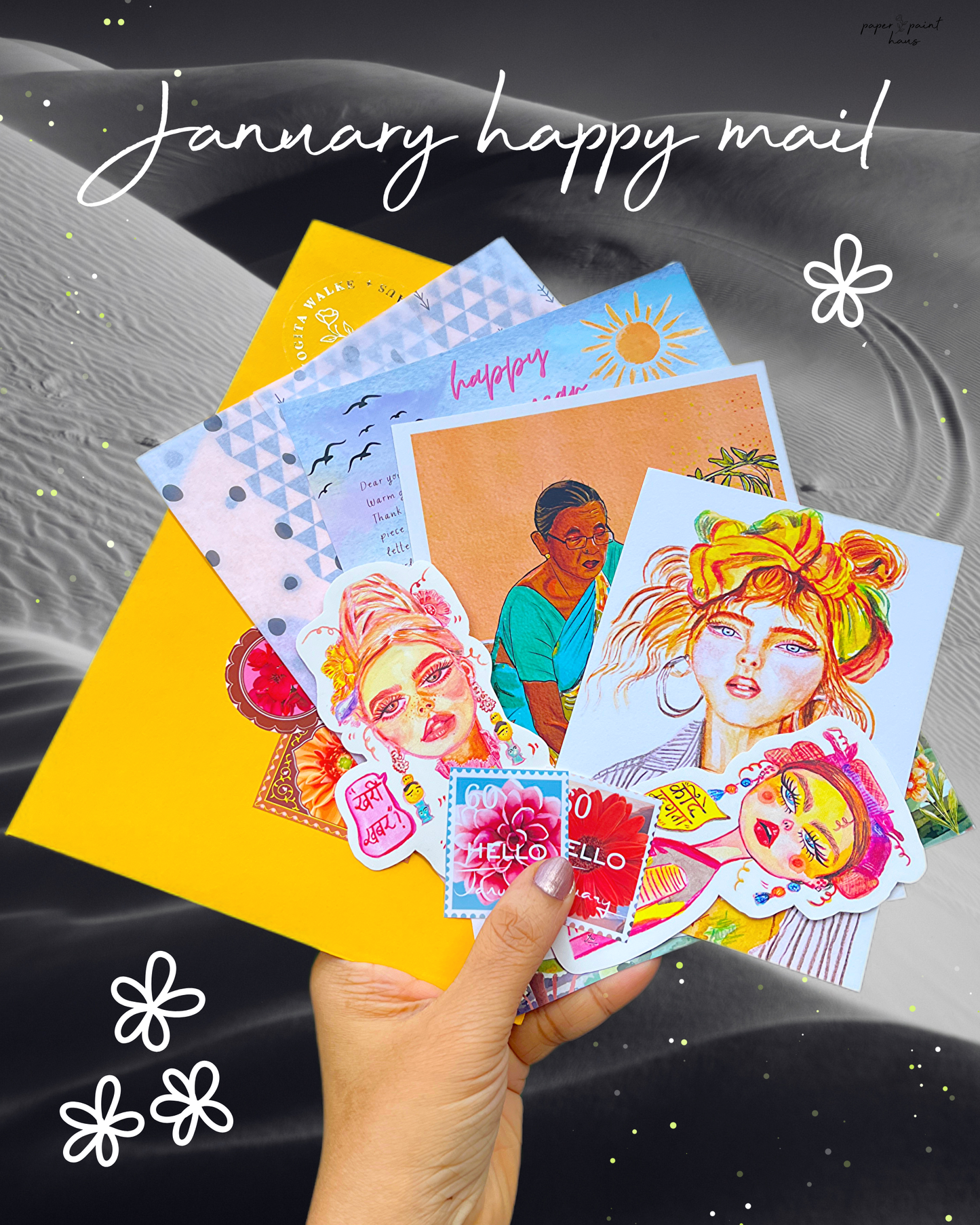 Happy Mail – Monthly Art Subscription